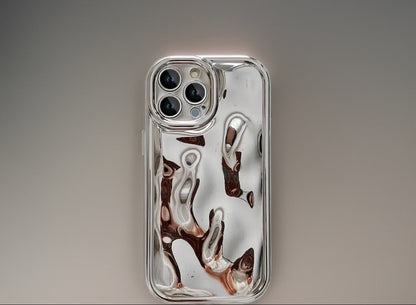 Reflective Puffeted iPhone compatible case