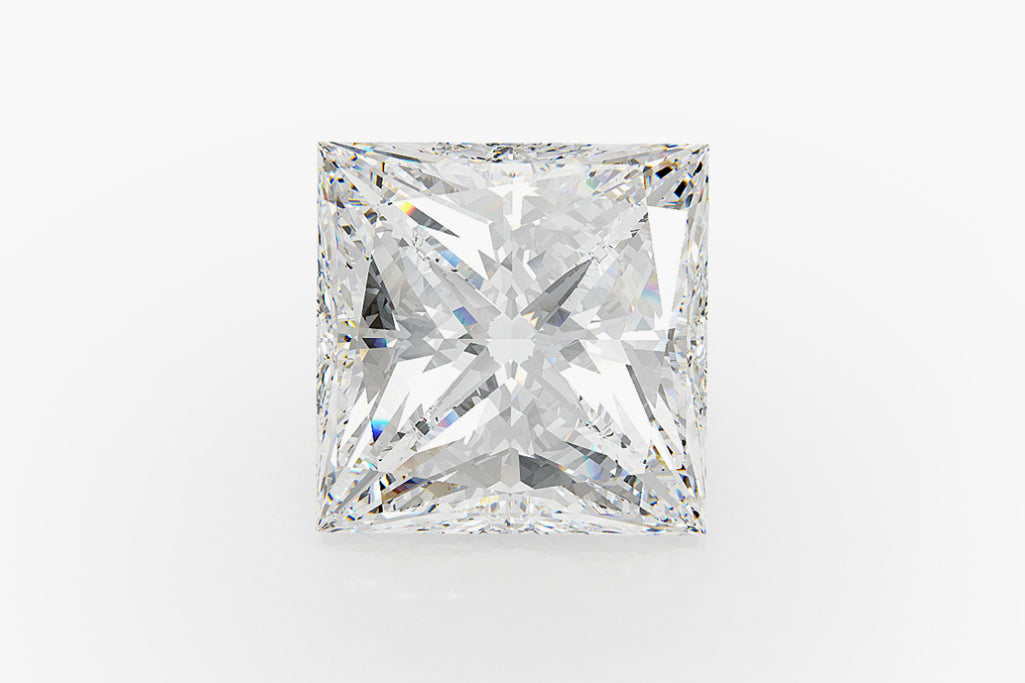 Princess Cut studs