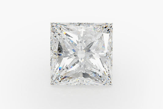 Princess Cut studs