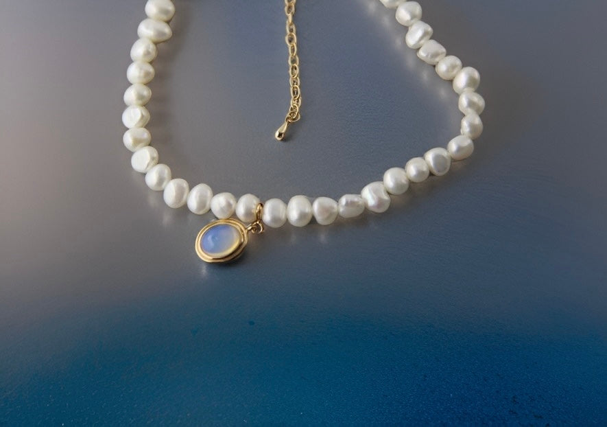 Aurora Pearl Necklace